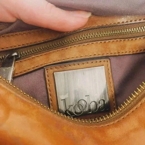 Kooba Brown Leather Crossbody - Picture 9 of 12